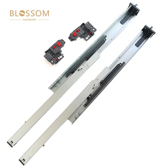 Customizable Soft Close Undermount Cabinet Drawer Slide Hidden Buffer Hidden Drawer Slide