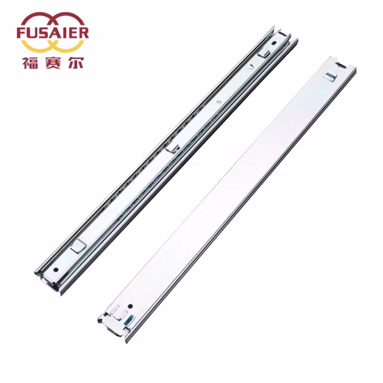 Оцинкованные направляющие для ящика обеденного стола шириной 35 мм с байонетным замком для продажи